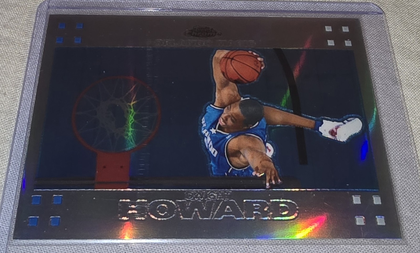 2007-08 Topps Chrome Dwight Howard Refractor #/999 Magic 2025 HOF INDUCTION!!