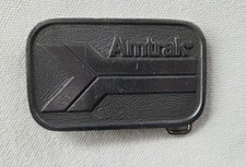 Rare Vintage 1990s Sunset Limited Amtrak Logo Pewter Belt Buckle