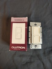 Lutron Maestro MA-T51MN-AL Timer Switch for LED/CFL Lighting and Exhaust Fans
