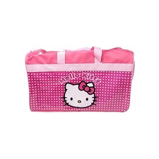 Sanrio Hello Kitty Duffel Bag Carry On Overnight Travel Pink Tote 18" Dance Bag