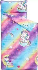 Nap Mat with Removable Pillow for Kids Toddler Boys Girls Daycare Preschool Kind