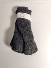 b studio -women's leg warmer - black- Cashmere Blend - Made in USA  I5 