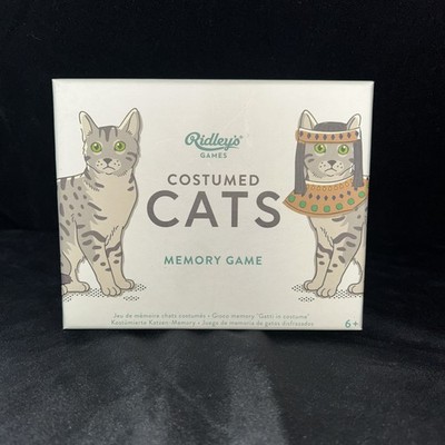 NEW Ridley s Games Costumed Cats Memory Game