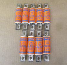 Lot of 9 Pieces Gould Shawmut AJT100 Amps Class J Fuses 600VAC 53290FM