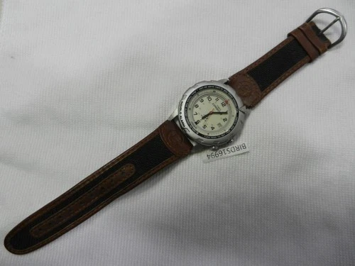AS IS Vintage Timex Shenmue Expedition Ryo Watch Original Sega Dreamcast White