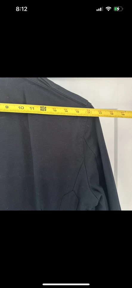 CHAQUETA de algodón/poliéster Reiss para hombre | Negra | Mediana Foto 4 de 4