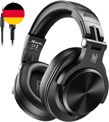 Oneodio Kopfhörer over Ear, DJ Kopfhörer Mit Kabel, Professionell Geschlossener 