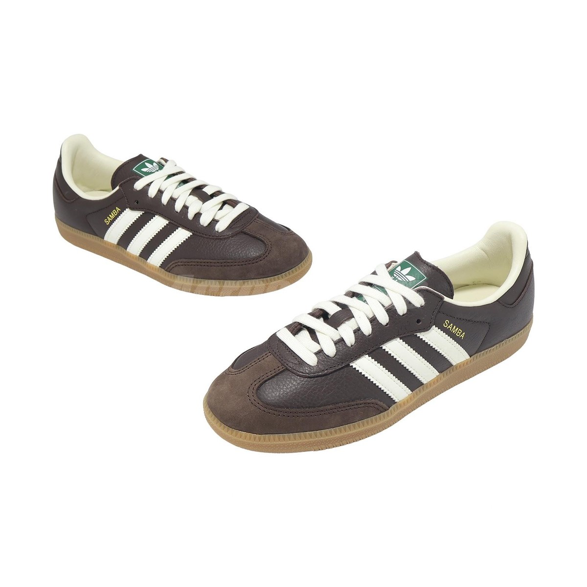 adidas Originals Samba OG Dark Brown Off White Gum Men Unisex