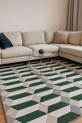Handmade Rug | Irregular Rug | Wool Rugs | Living Room Rug | Tufted A376