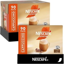 Instant Cappuccino Coffee Sachets 90 Pack (3x30) Bulk Buy
