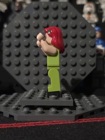 LEGO Sh0010 DC Super Heroes Poison Ivy, Hair Over Shoulder Minifigure 