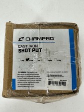 New - Champro Cast Iron Shot Put - 12lbs 5.45kg Open Box FREE SHIPPING 