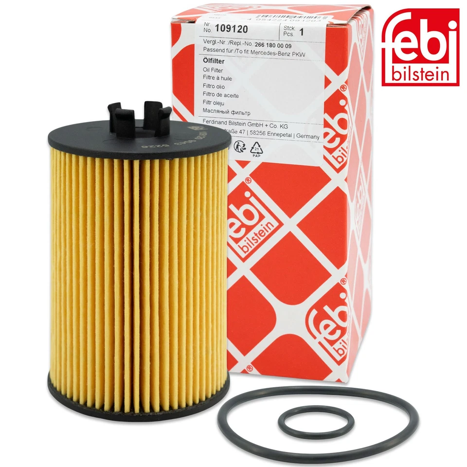 Febi Bilstein 109120 Ölfilter Mercedes-Benz A-Klasse W169 04-12 B-Klasse W245