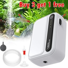 100 Gallon Silent Air Pump for Aquarium Fish Tank Oxygen Aerator single outlet