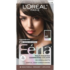 L Oreal Paris Feria Multi-Faceted Permanent Color 40 Espresso 3 Pck NEW