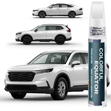 for Honda Touch Up Paint Pen for Platinum White Pearl NH-883P - Scratch Repair
