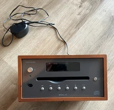 Tivoli Audio "Model CD" Micro Stereo CD Player Cherry Wood w/ Power Adapter