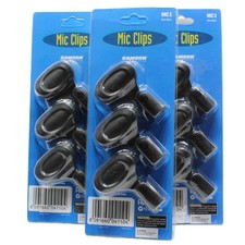 Lot of 3 Samson MC1 Microphone Clips Black 3 ...