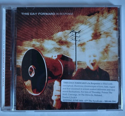 In Response * by This Day Forward (CD, Jun-2003, Equal Vision) Rare Radio Promo 