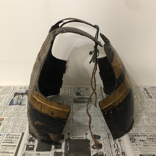 Kacchu "甲冑” Dou Japanese Samurai Armor Edo Period Antique Busho w/Rust 3.1kg - Picture 5 of 19