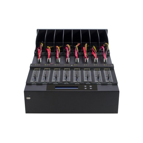 Systor 1:7 M.2 NVMe PCIe Duplicator/Sanitizer 18GB/Min & Copy/Erase SATA HDD/SSD - 第 1/12 張圖片