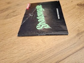 Notice Booklet Shadowgate / Nintendo NES / PAL B / FRA