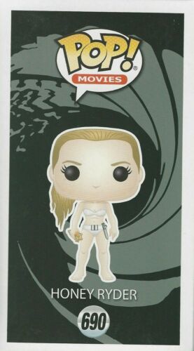 Funko Pop! Movies 690 Honey Ryder 007 Dr. No. James Bond With Protector NEW NIB - Picture 2 of 6