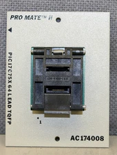 Microchip Pro Mate II PIC17C75X64L Lead TQFP AC174008 02-01442