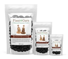 Charcoal Incense Cones BACKFLOW 1.25" Bulk For Waterfall Burner Holder Lot