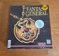 New Sealed Fantasy General SSI CD ROM  MS-DOS IBM PC Big Box Game CIB 1996