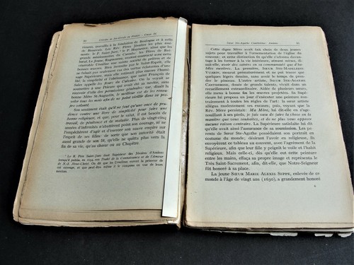 Histoire De La Compagnie De Sainte-Ursule- Troisieme Partie,1924 (French). RARE. - Picture 6 of 12