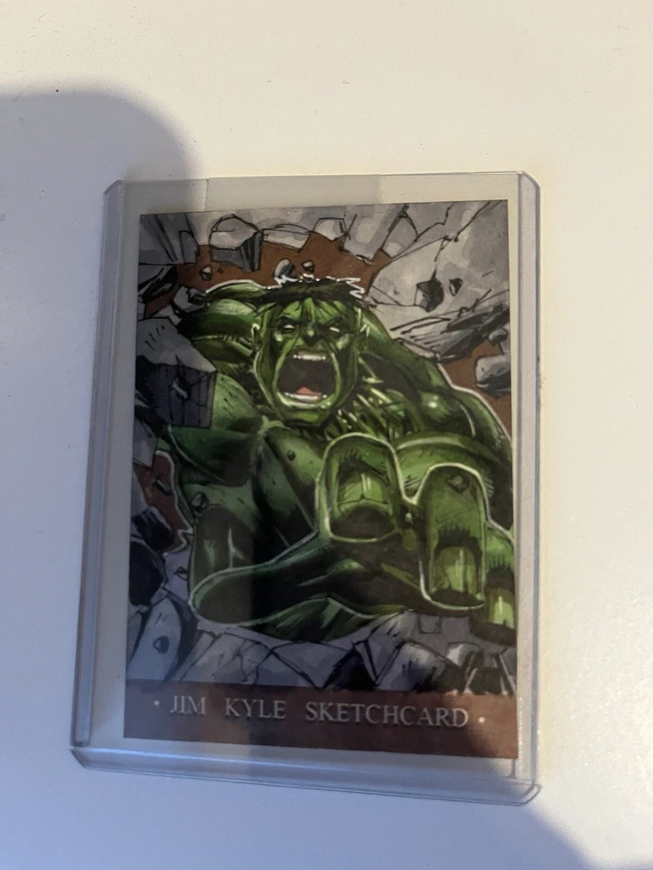Jim Kyle Hulk Sketch Cards - Image 2 of 4