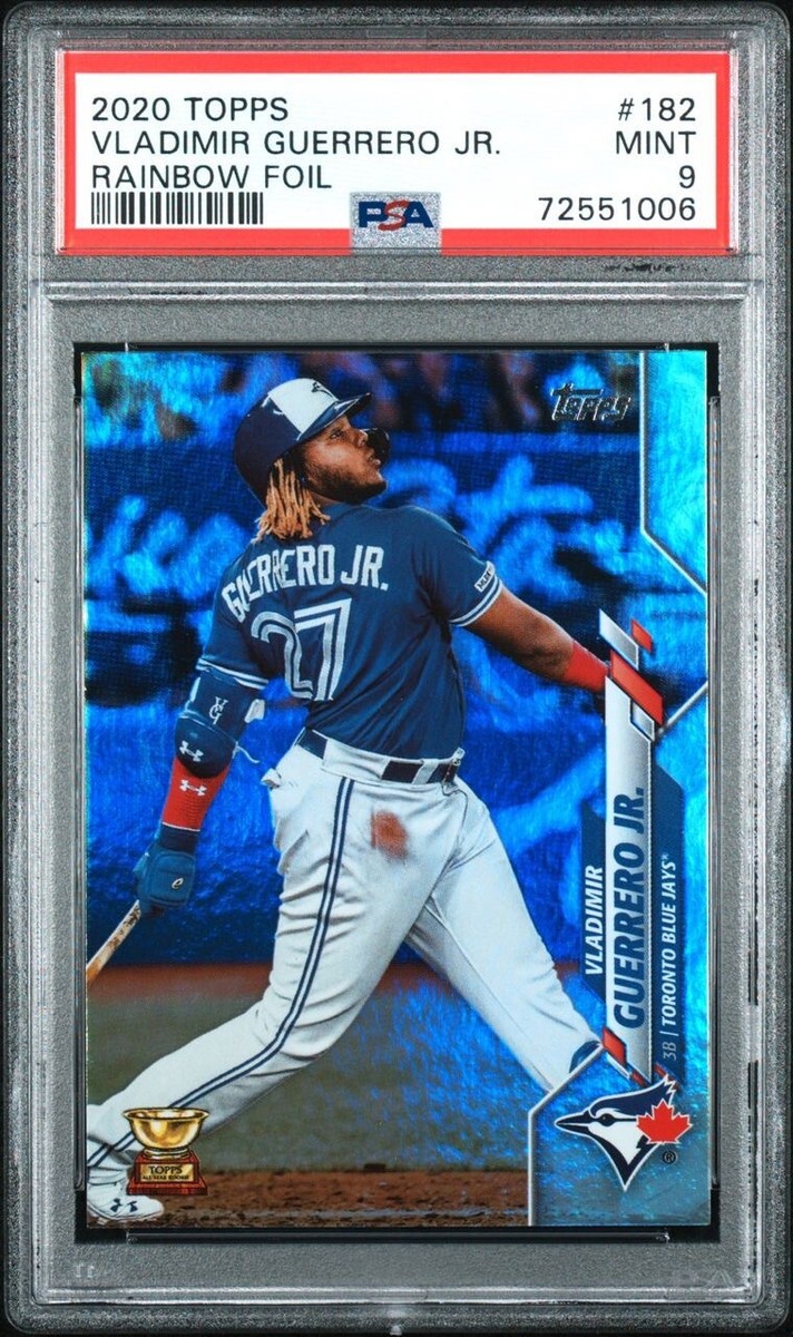 その他 Guerrero jr. rc auto topps psa9 2020 Topps #182 Vladimir Guerrero Jr. Rainbow Foil PSA 9