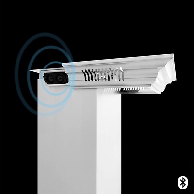  ZLINE 30 in. Wall Mount in Stainless Steel with Built-in CrownSound 