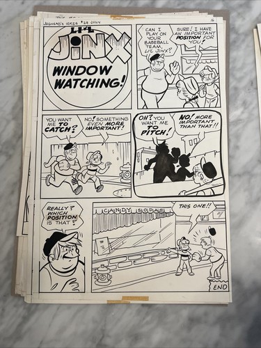 Archie Comics Original Art - Jughead’s Jokes #29 1967 Near Full Issue - 28 Pages - Picture 11 of 24