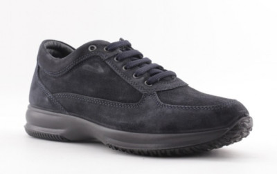 Igi&co 2617133 Sneaker Wildleder blau Made in Italy RABATT