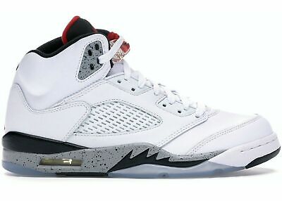 Air Jordan 5 ホワイト 9.5 US Size 9.5 - Jordan 5 Retro Metallic White 2015 136027-130 100