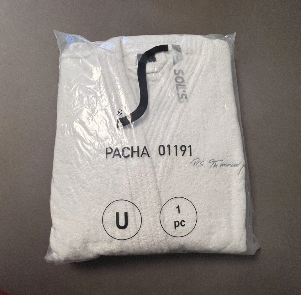 Sol’s Bademantel | Größe S/M, Weiß | NEU