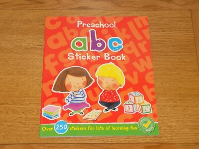 Preschool ABC Sticker Book - BRAND NEW | eBay UK