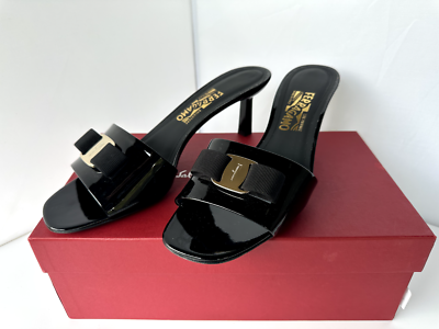 New Salvatore Ferragamo Women's Glo Sandals Shoes Size 11