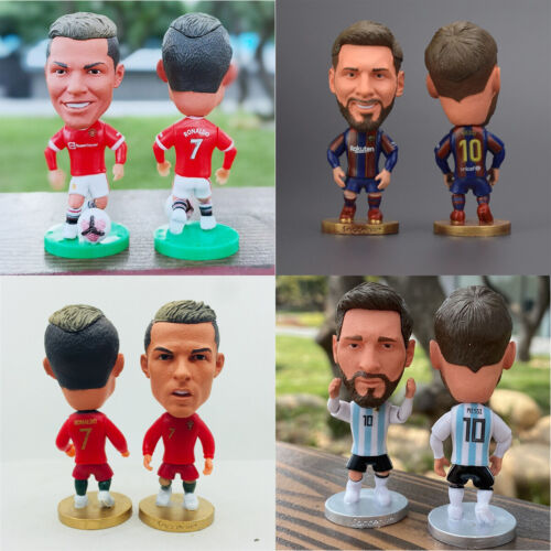 Cristiano Ronaldo Modelo Estatua Juguete CR7 Muñeca Lionel Messi Figura de Acción Fanático Regalo - Imagen 1 de 20