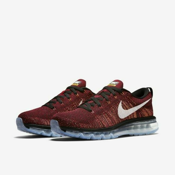 air max flyknit red