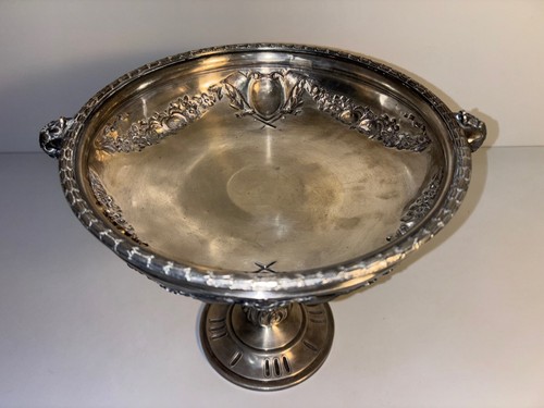 COUPE EN METAL ARGENTE WISKEMANN H : 24 CM - Imagen 8 de 24
