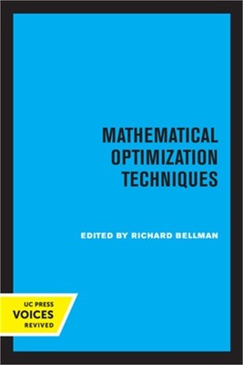 Mathematical Optimization Techniques (Paperback or Softback)