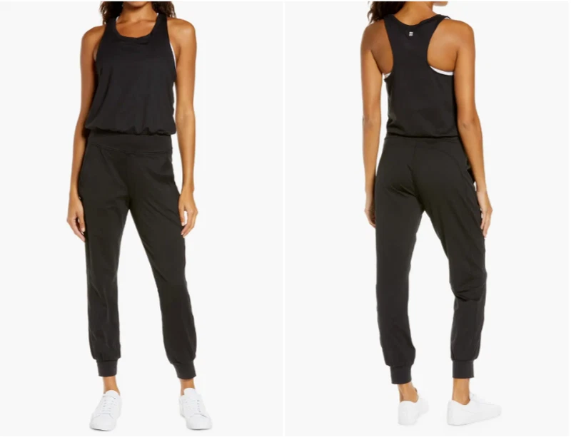 sweaty-betty sporty racerback jogger jumpsuit one-piece pants