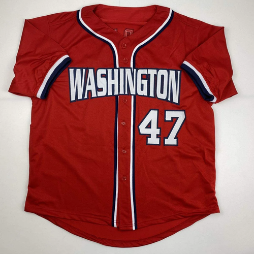 Autographed/Signed HOWIE KENDRICK Washington Red Baseball Jersey JSA COA Auto - Picture 4 of 4