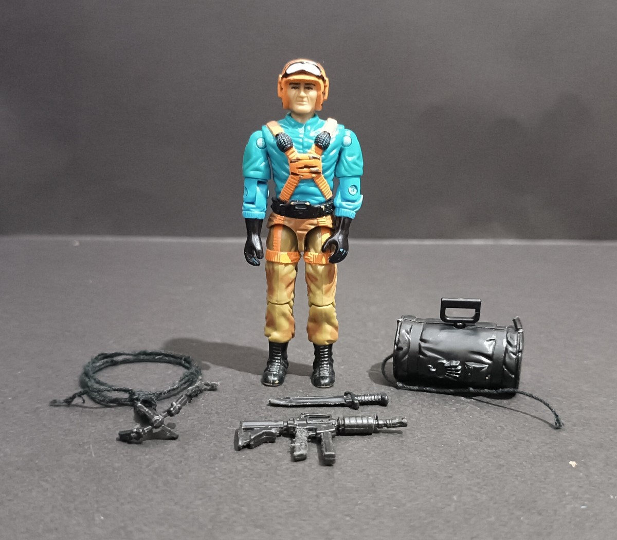 HASBRO 1991 GI JOE EUROPEAN TIGER FORCE HIT N RUN C8+ 99% COMPLETE