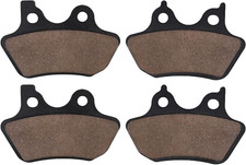 Cyleto Motorcycle Brake Pads 299 for Harley Davidson '00-2007