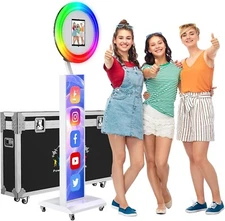 Ipad Photo Booth Portable Photo Booth Machine for ipad APP Control Flight Case