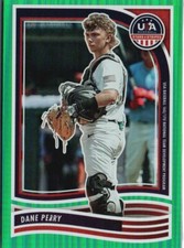2024 Panini Stars & Stripes USA Baseball #145 Dane Perry Green